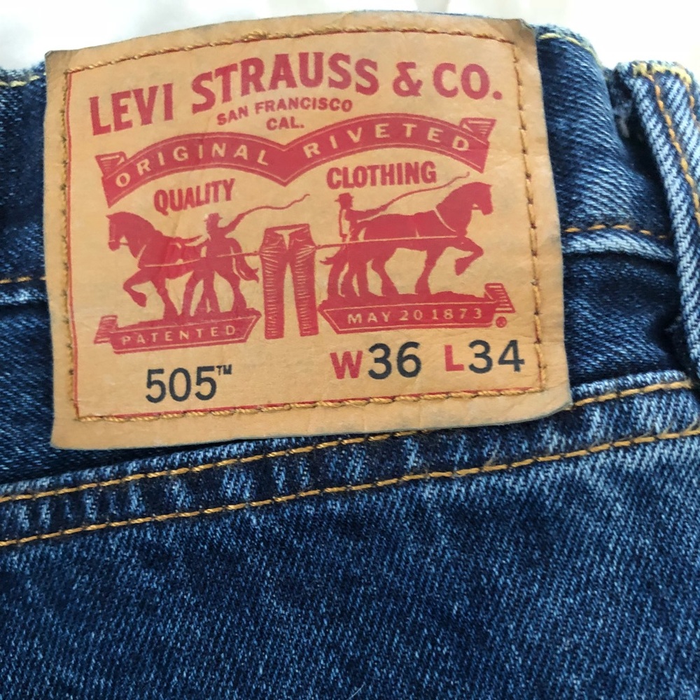 New Levi’s 505 men’s jeans
